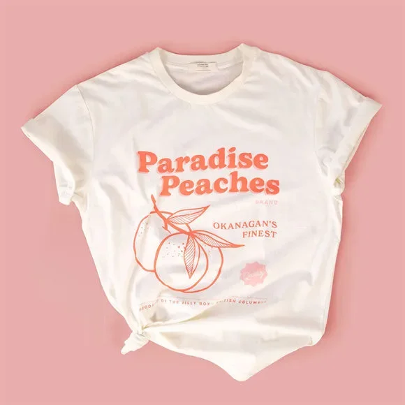 JACKSON ROWE: PARADISE PEACHES TEE - Picture 1 of 5
